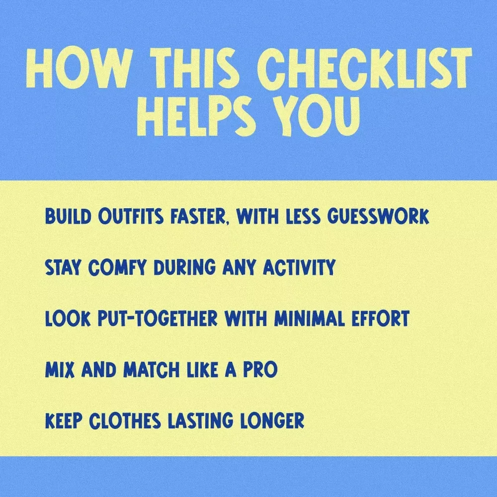 Your Ultimate Athleisure Outfit Checklist | Digital Download for Perfect Athleisure Outfits, eBook-Style Fashion Guide, Instant PDF