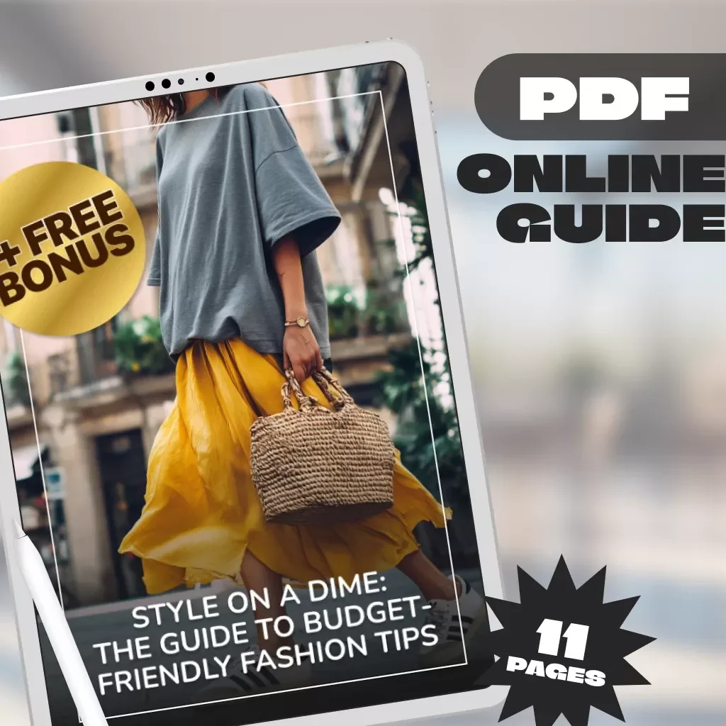 Style on a Dime: The Guide to Budget-Friendly Fashion Tips | Affordable Style, Thrift Shopping Secrets & Wardrobe Planning eBook