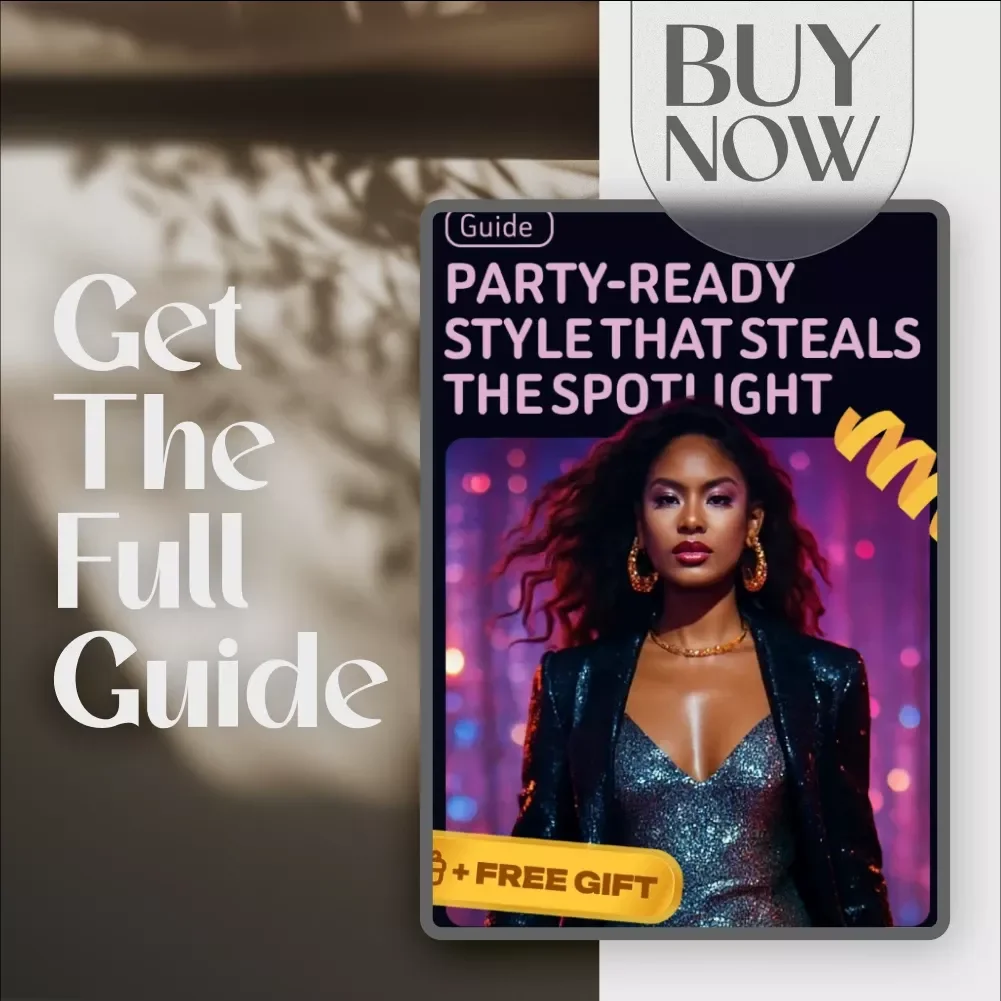 Party-Ready Style That Steals the Spotlight | Ultimate Party Fashion Ideas Guide for Women | Digital Download eBook