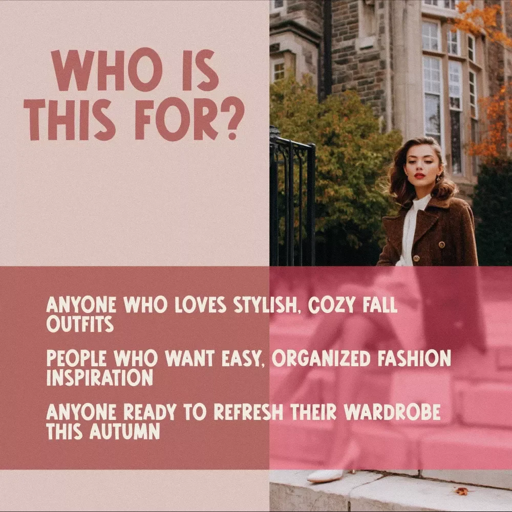 Fall Must-Haves: The Ultimate Accessory Checklist to Rock the Season | Printable PDF | Instant Digital Download | Must-Have Accessories for Fall Style Guide