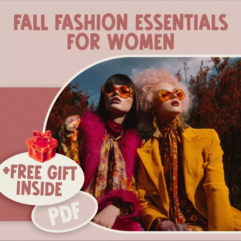 Fall Fashion Essentials for Women | Stylish Fall Outfits Women’s Digital Checklist for Effortless Autumn Wardrobe Planning