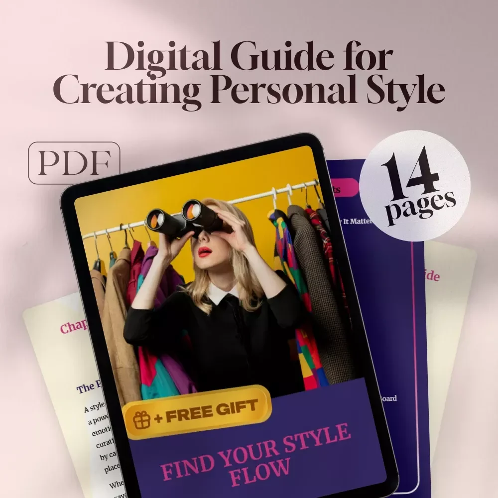 Find Your Style Flow – Digital Guide for Creating Personal Style Guides, Style Mood Boards & Confidence-Boosting Wardrobe Inspiration