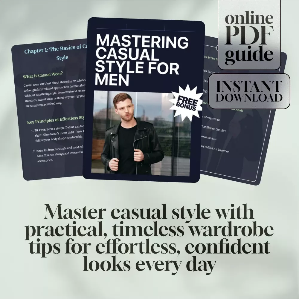 Mastering Casual Style for Men: The Ultimate Guide to Men’s Casual Wear Styles
