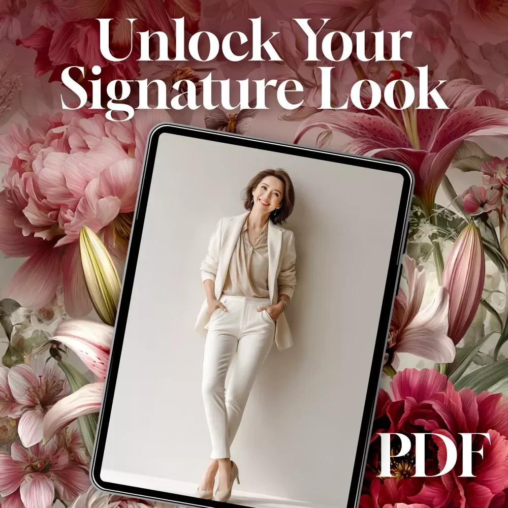 Unlock Your Signature Look | Women Fashion Style Guide & Printable Wardrobe Checklist | Digital Download for Personal Style & Closet Organization