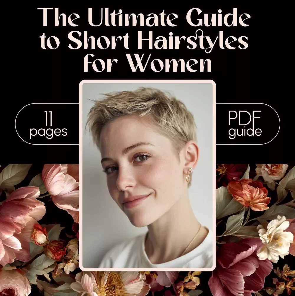 The Ultimate Guide to Short Hairstyles for Women | Digital Haircut Guide for All Face Shapes | Short Hair Styles for Women eBook