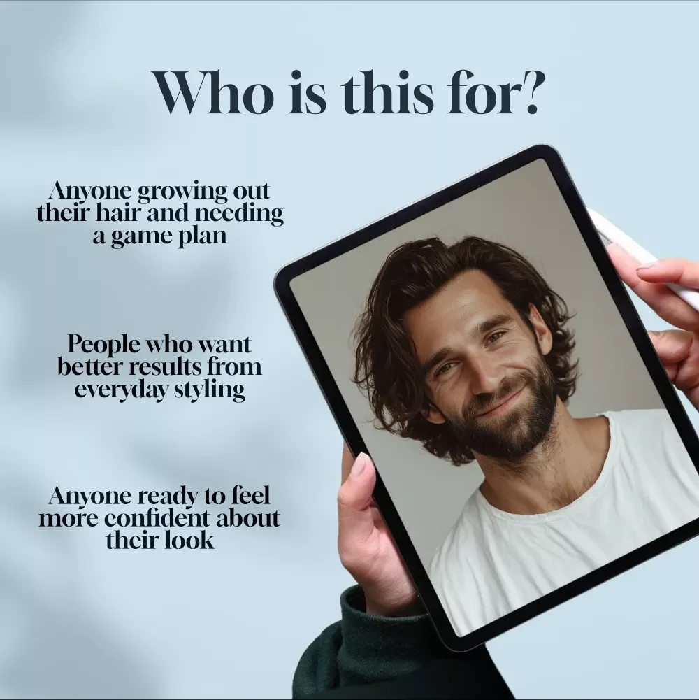 The Medium-Long Hair Style Checklist for Men: Master Your Mane Like a Pro | Digital Download Guide for Hair Style Man Medium Long | Men’s Grooming Printable