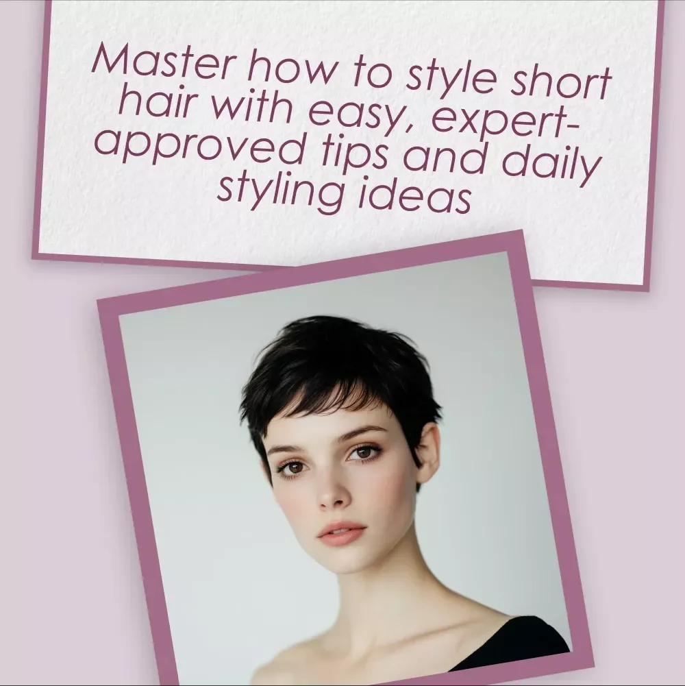 Short Hair Styling Checklist | How to Style Short Hair | Digital Download PDF for Short Haircuts