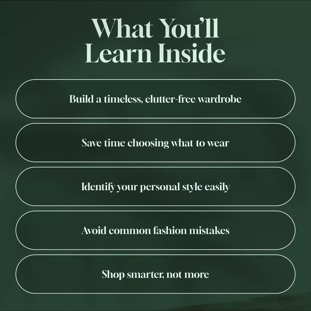 Effortless Style for Men: Unlocking the Power of a Capsule Wardrobe | Minimalist Capsule Wardrobe Men Guide | Digital Download eBook for Men’s Fashion