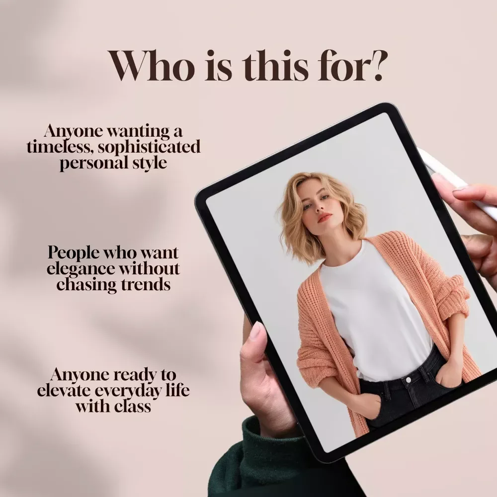 The Quiet Power of Elegance: A Modern Guide to Old Money Style | Timeless Fashion, Lifestyle & Wardrobe Essentials Digital Download