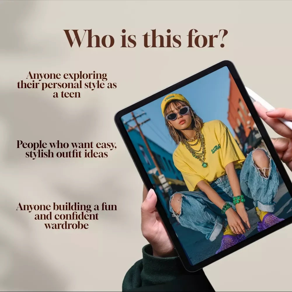 Teenage Fashion Outfit Ideas That Turn Heads – Aesthetic Style Guide for Trendy Teens | Digital Download PDF