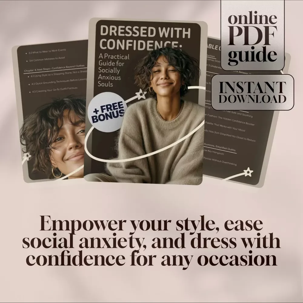 Dressed with Confidence: A Practical Guide for Socially Anxious Souls - How to Dress for Social Anxiety