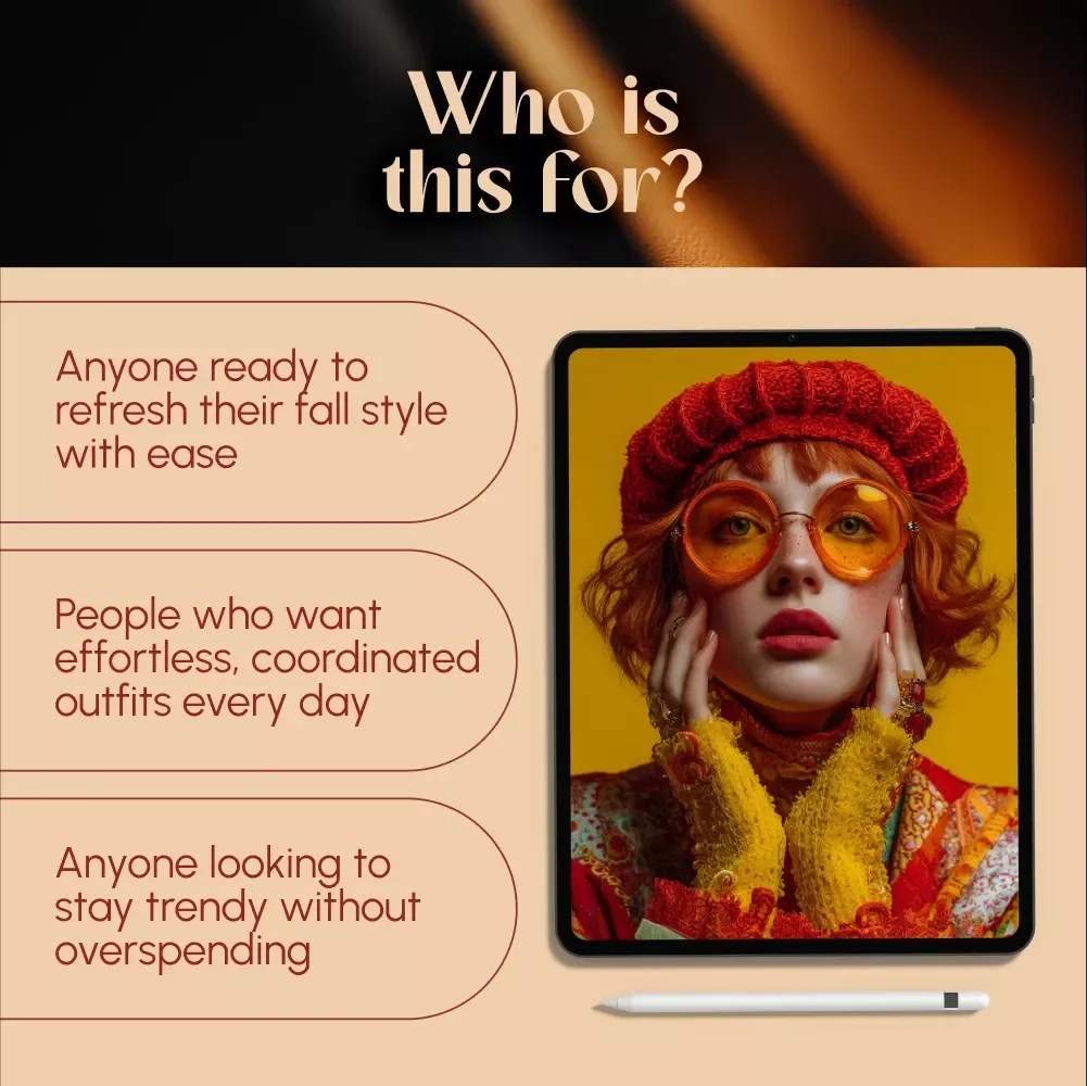 Cozy Up and Stand Out This Fall: Your Ultimate Guide to Trendy Autumn Fashion | Digital Download eBook | Fall Fashion Trends & Styling Tips