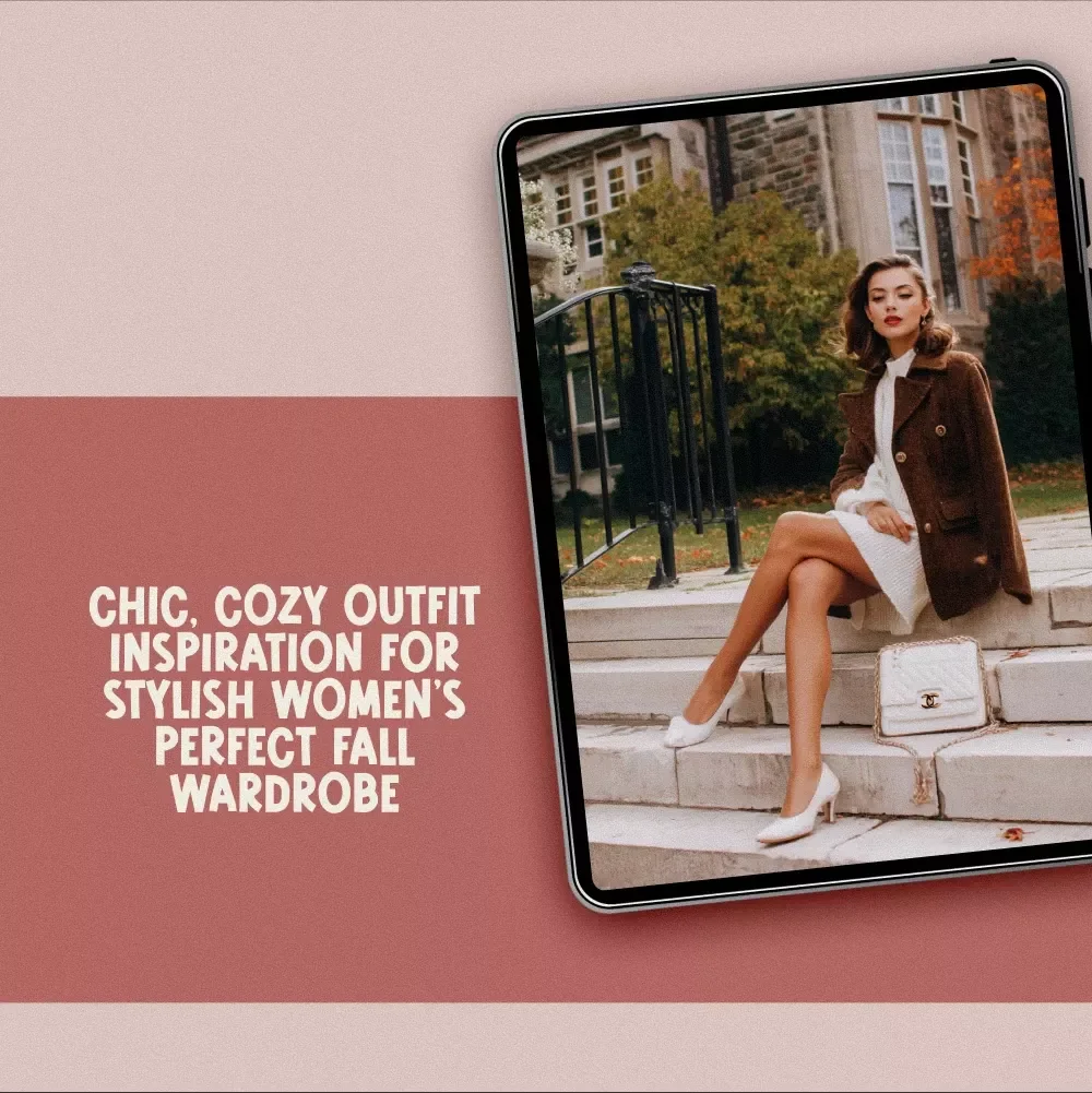 Fall Fashion Essentials for Women | Stylish Fall Outfits Women’s Digital Checklist for Effortless Autumn Wardrobe Planning