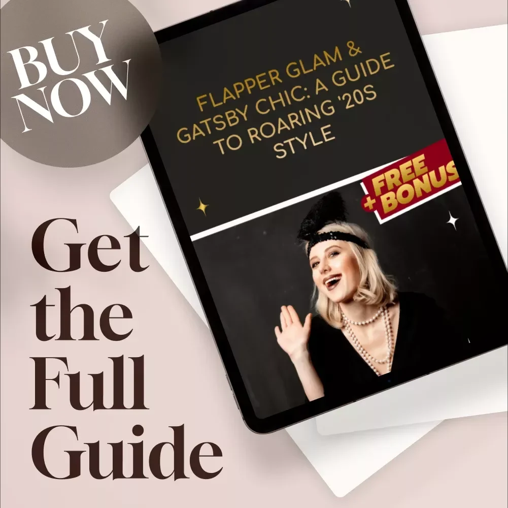 Flapper Glam & Gatsby Chic: A Guide to Roaring '20s Style | Digital Download eBook for Vintage Fashion Lovers, Flapper Clothing, and Gatsby Party Inspiration