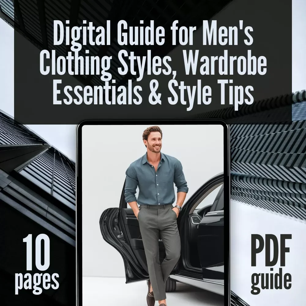Mastering Men's Fashion: Your Ultimate Style Guide | Digital Download for Men's Clothing Styles, Wardrobe Essentials & Style Tips