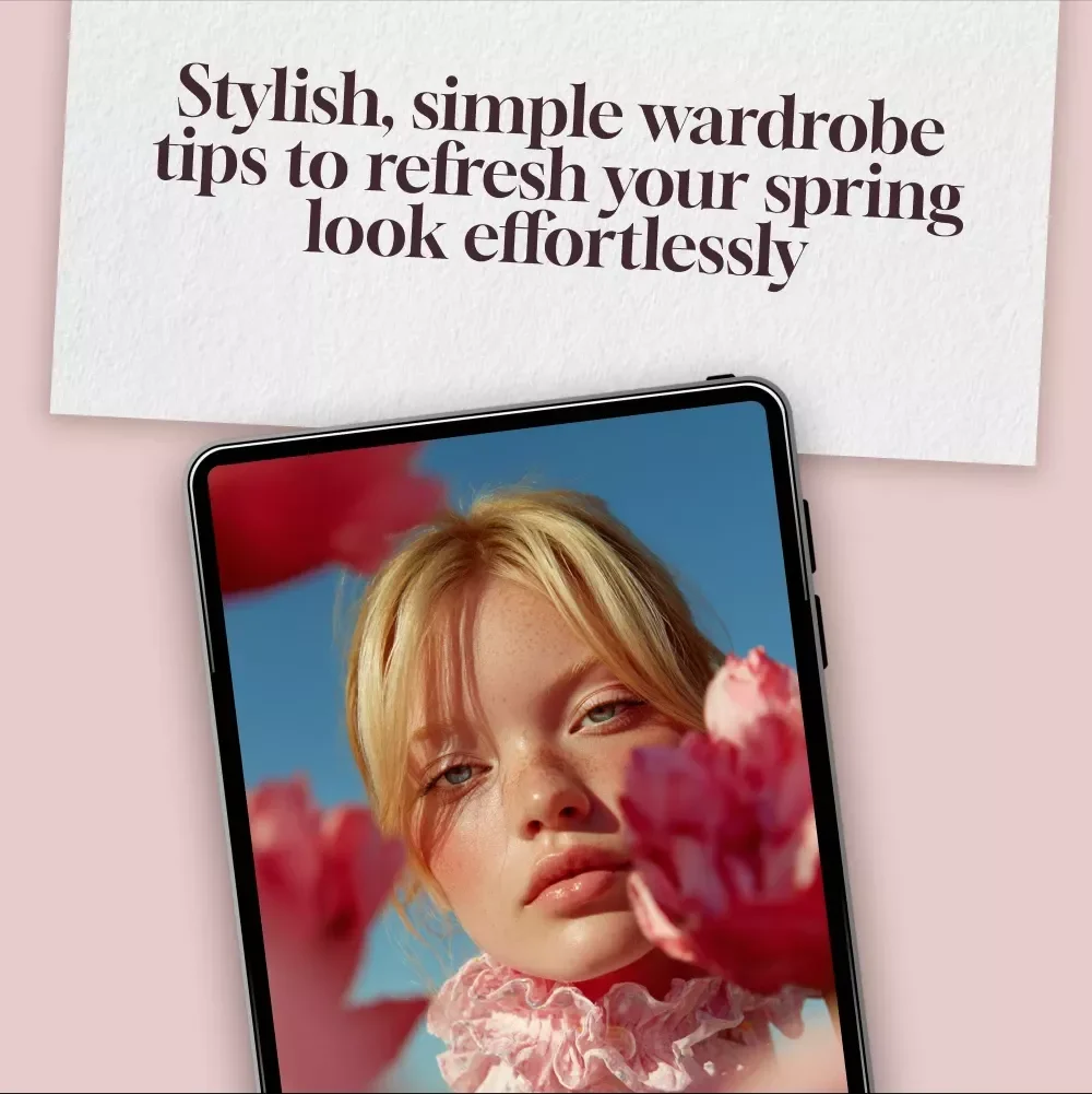 Spring Fashion Checklist for Women – Printable Wardrobe Guide for Spring Fashion for Women | Seasonal Style Digital Download
