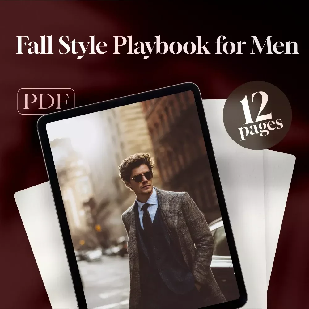 Fall Style Playbook for Men – Digital Guide for Fall Outfits Men | Men’s Autumn Fashion eBook, Layering Tips, Wardrobe Essentials