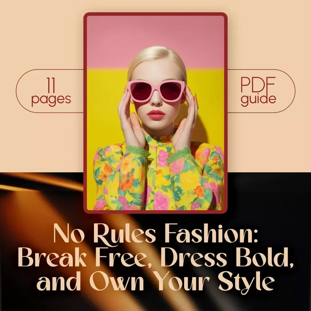 No Rules Fashion: Break Free, Dress Bold, and Own Your Style – Digital Guide to Building a Fearless Wardrobe, Fashion Confidence, and No Rules Fashion Inspiration