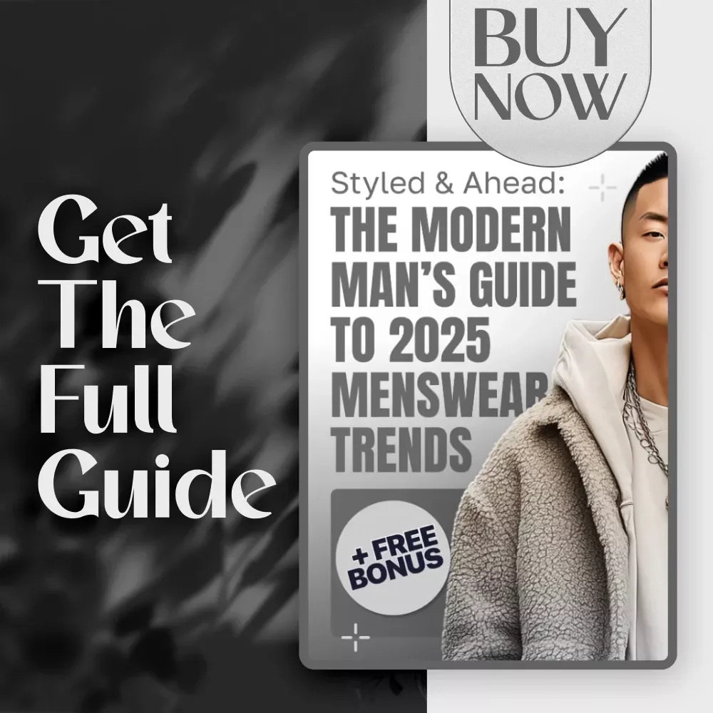 Styled & Ahead: The Modern Man’s Guide to 2025 Menswear Trends – Digital Download Guide for the Latest Mens Wear Fashion, Street Style, Runway Looks & Capsule Wardrobe Planning