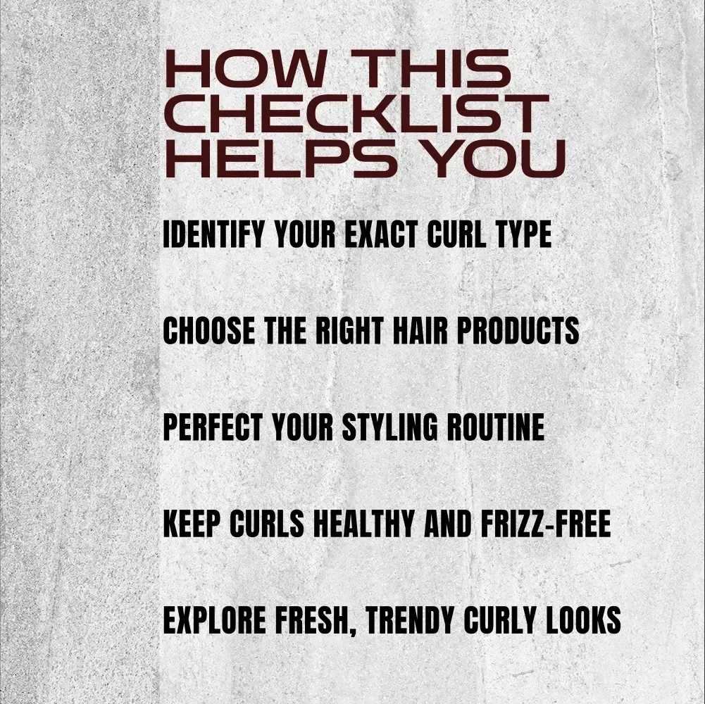 Curly Hair, Don't Care: Men's Styling Checklist | Digital Download for Hair Style for Man Curly | eBook Guide for Perfect Curls