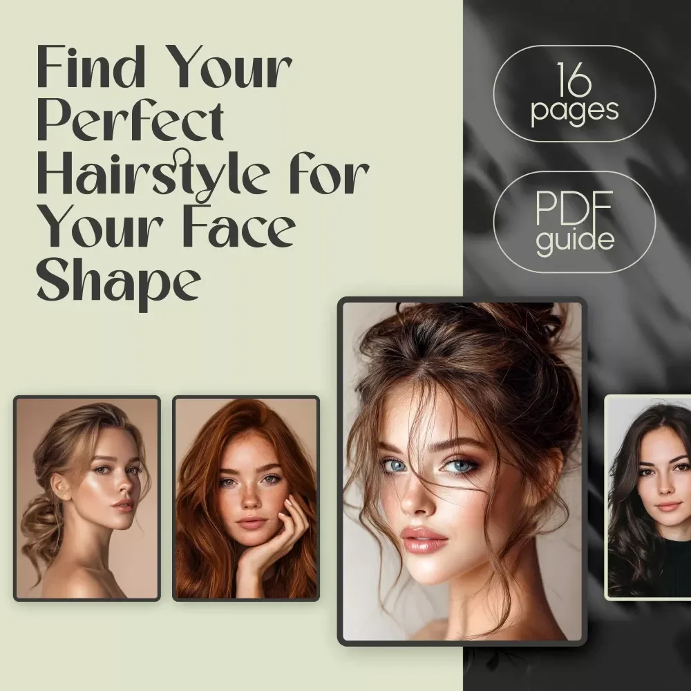 Find Your Perfect Hairstyle for Your Face Shape – Complete Digital Guide to Choosing the Best Hair Style for My Face Shape, Styles for Oval, Round, Square, Heart & Diamond Faces