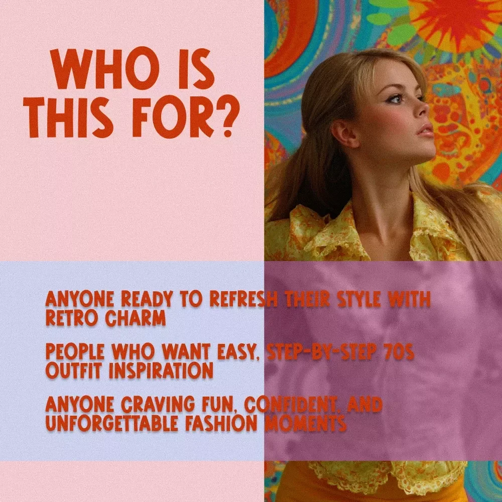 Get Groovy: The Ultimate 70s Style Checklist – Retro Fashion Guide for 70s Style Clothing, Vintage Outfit Inspiration, and Disco Era Accessories