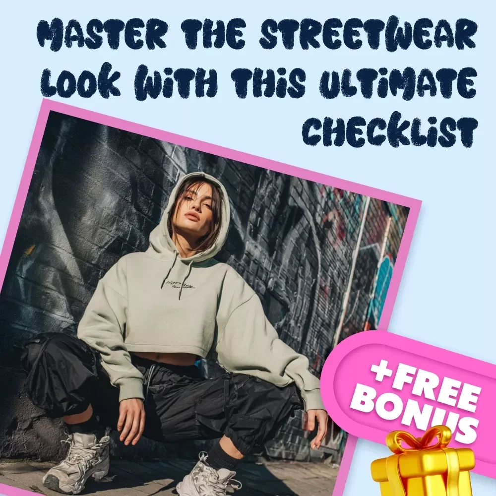 Master the Streetwear Look with This Ultimate Checklist | Digital Download Street Wear Style Guide, eBook & Printable Fashion List