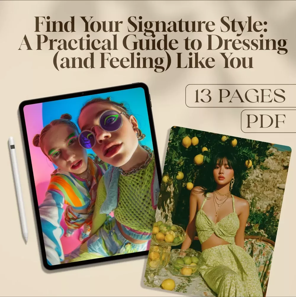 Find Your Signature Style: A Practical Guide to Dressing (and Feeling) Like You | Personal Style Guide | Digital Style Personality eBook | Style Challenge PDF