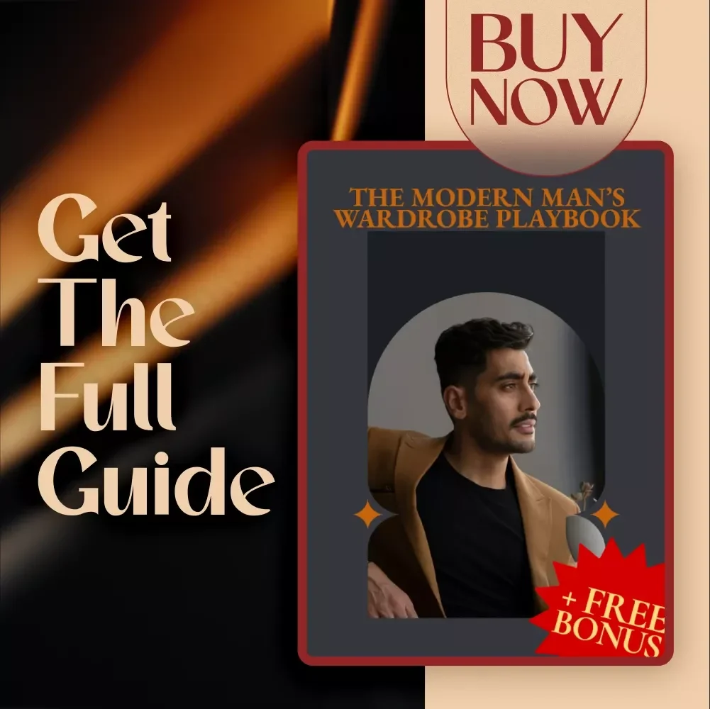 The Modern Man’s Wardrobe Playbook | Men’s Outfits Style Guide, Fashion Tips & Digital Download for Everyday and Special Occasions