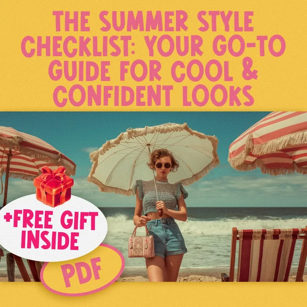 The Summer Style Checklist: Your Go-To Guide for Cool & Confident Looks | Fashion Ideas Summer Guide, Men's & Women's Summer Outfits, Digital Download