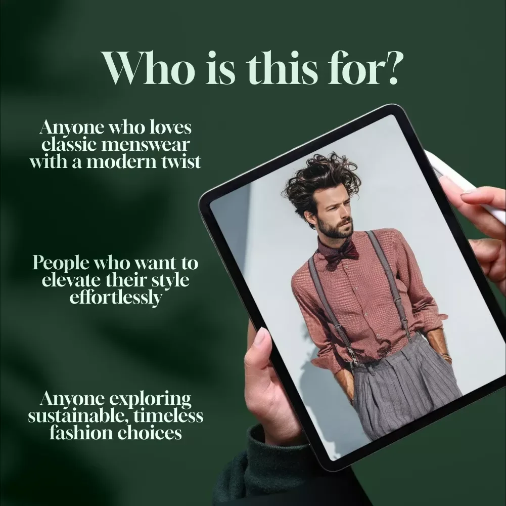 A Modern Man’s Guide to Vintage Style | Digital Download Guide for Timeless Vintage Style Men’s Fashion, Wardrobe Tips & Everyday Styling Inspiration