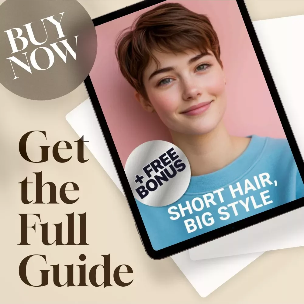 Short Hair, Big Style | Digital Guide for Short Hair Styles | Bob, Pixie, Shag + Styling Tips