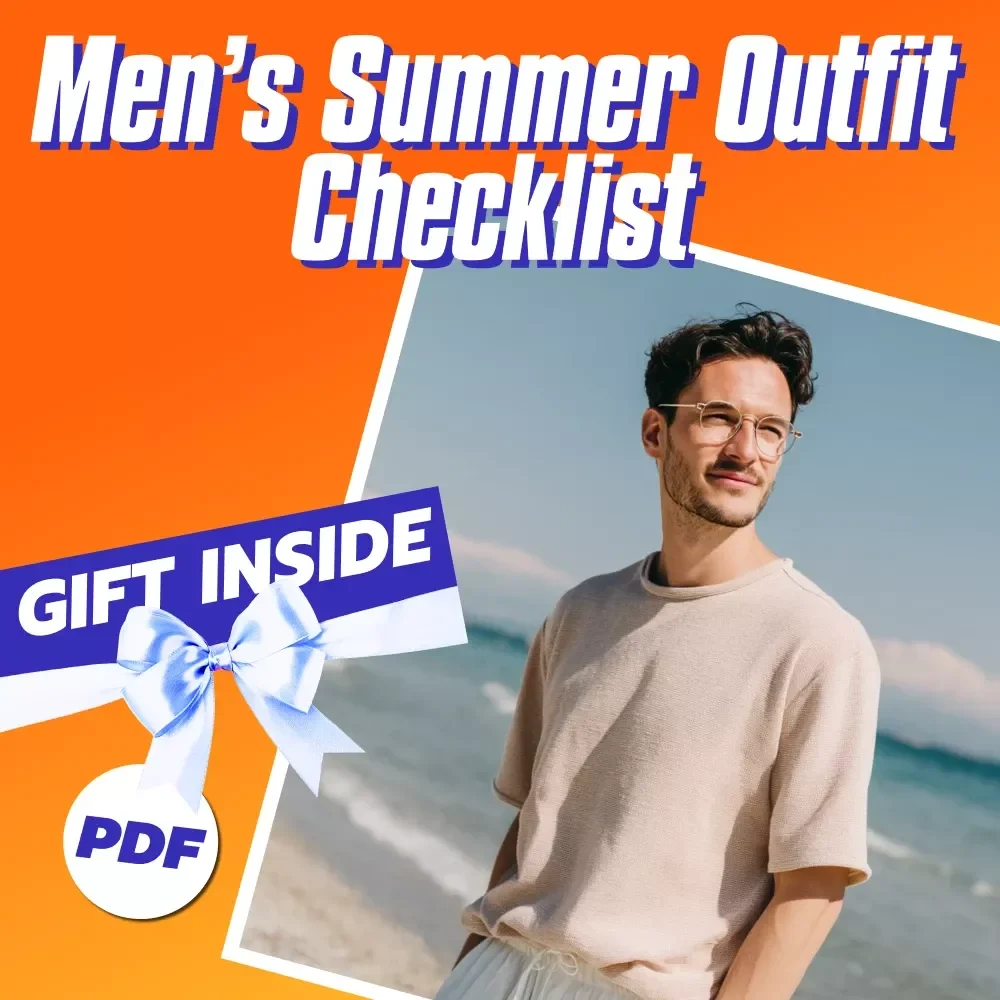 Men’s Summer Outfit Checklist | Digital Download Wardrobe Guide for Effortless Style & Cool Comfort | Perfect Men’s Summer Outfits Planner