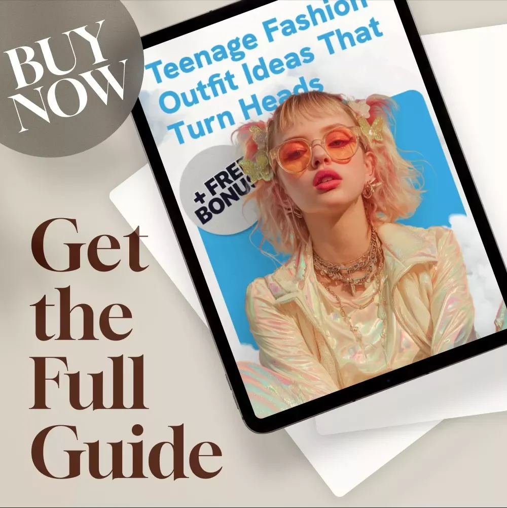 Teenage Fashion Outfit Ideas That Turn Heads – Aesthetic Style Guide for Trendy Teens | Digital Download PDF