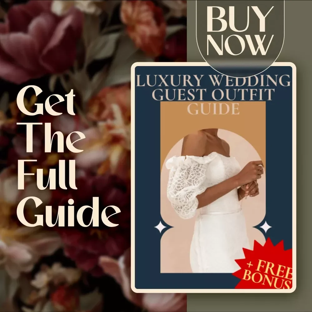 Luxury Wedding Guest Outfit Guide | Digital Download | Elegant Guest Dress Code & Style Tips | Formal Wedding eBook | Luxe Wedding Checklist PDF