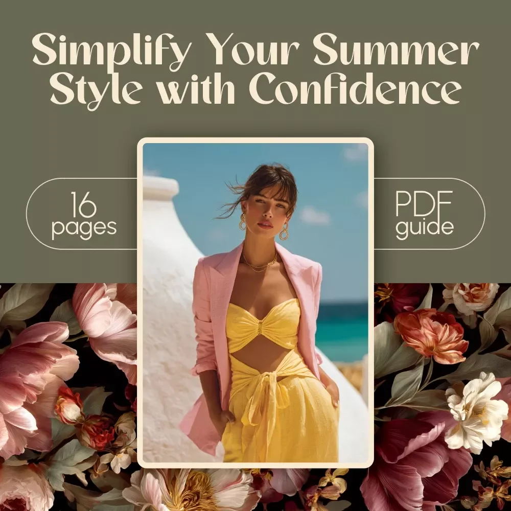 Simplify Your Summer Style with Confidence | Summer Capsule Wardrobe Guide | Minimalist eBook for Seasonal Closet Refresh