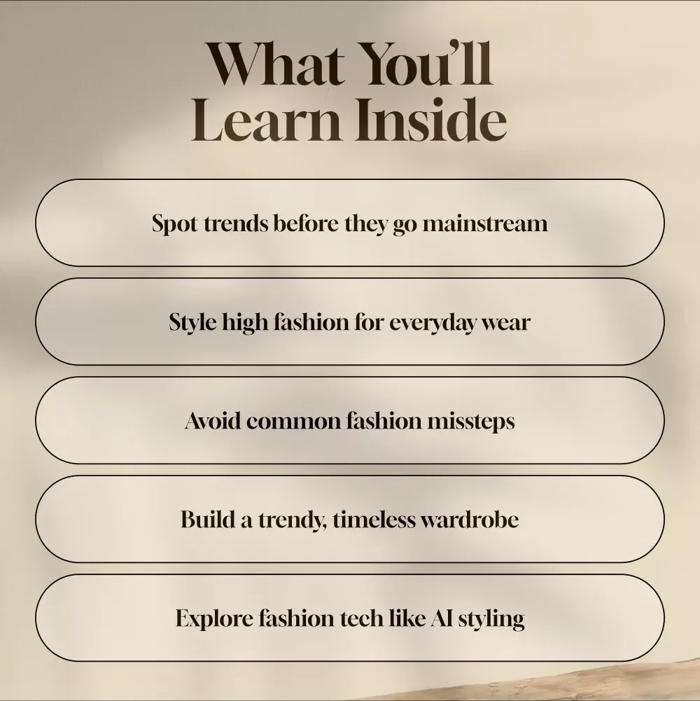 TrendScape 2025: Your Guide to What’s Hot & What’s Not in Fashion | Latest Fashion Trends Digital Guide | Fashion eBook PDF Download