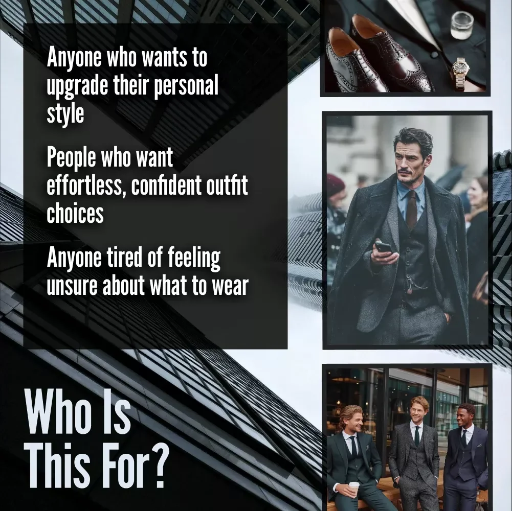 Mastering Men's Fashion: Your Ultimate Style Guide | Digital Download for Men's Clothing Styles, Wardrobe Essentials & Style Tips