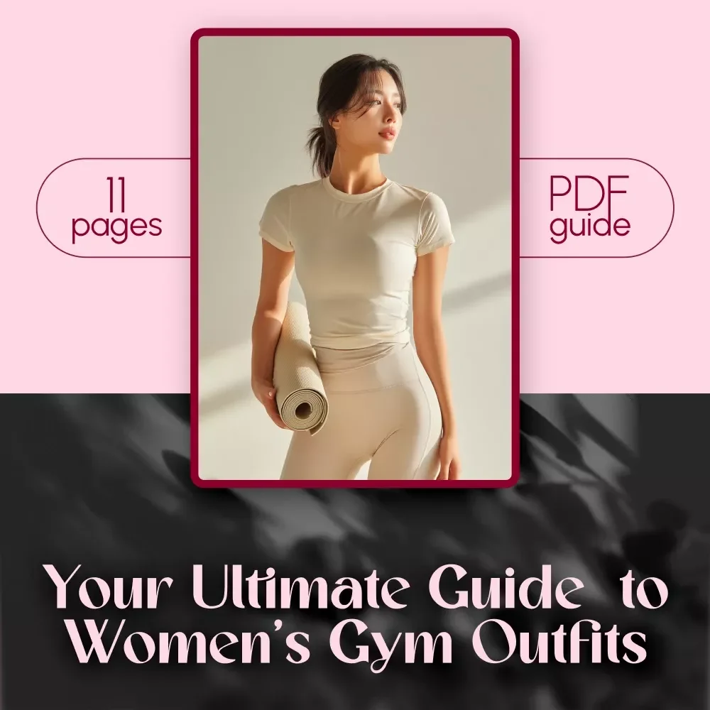 Your Ultimate Guide to Women’s Gym Outfits | Digital Download Fitness Style eBook for Women’s Workout Wardrobe Inspiration
