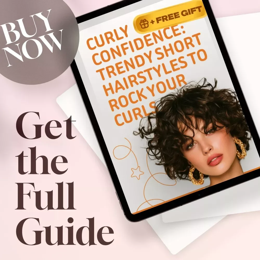 Curly Confidence: Trendy Short Hairstyles to Rock Your Curls – Digital Guide for Short Curly Hair Styles Inspiration, Maintenance & Styling Tips