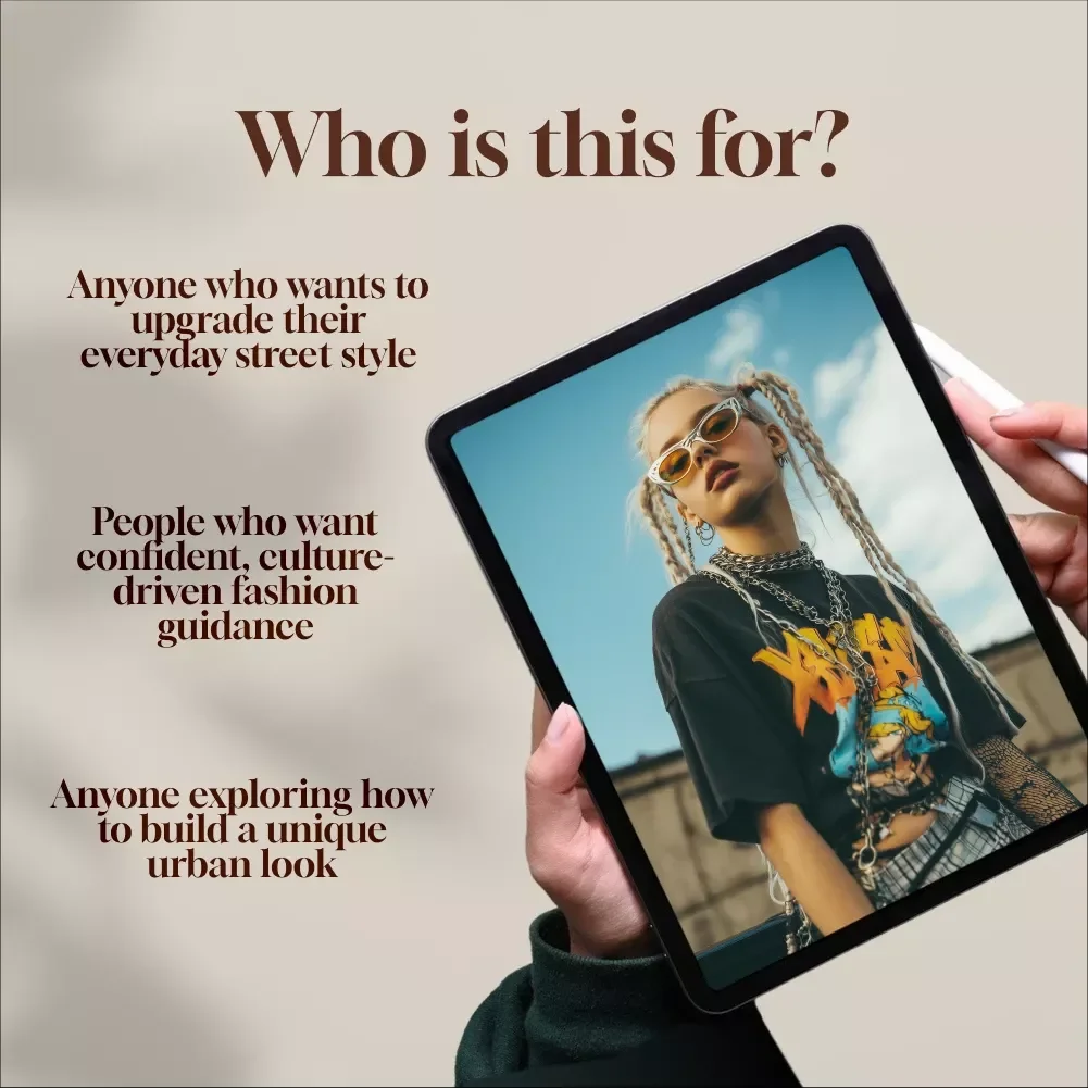 City Swagger: The Modern Guide to Urban Fashion | Digital Download Guide for Urban Fashion, Street Style Aesthetic, City Style Checklist, Fashion eBook PDF