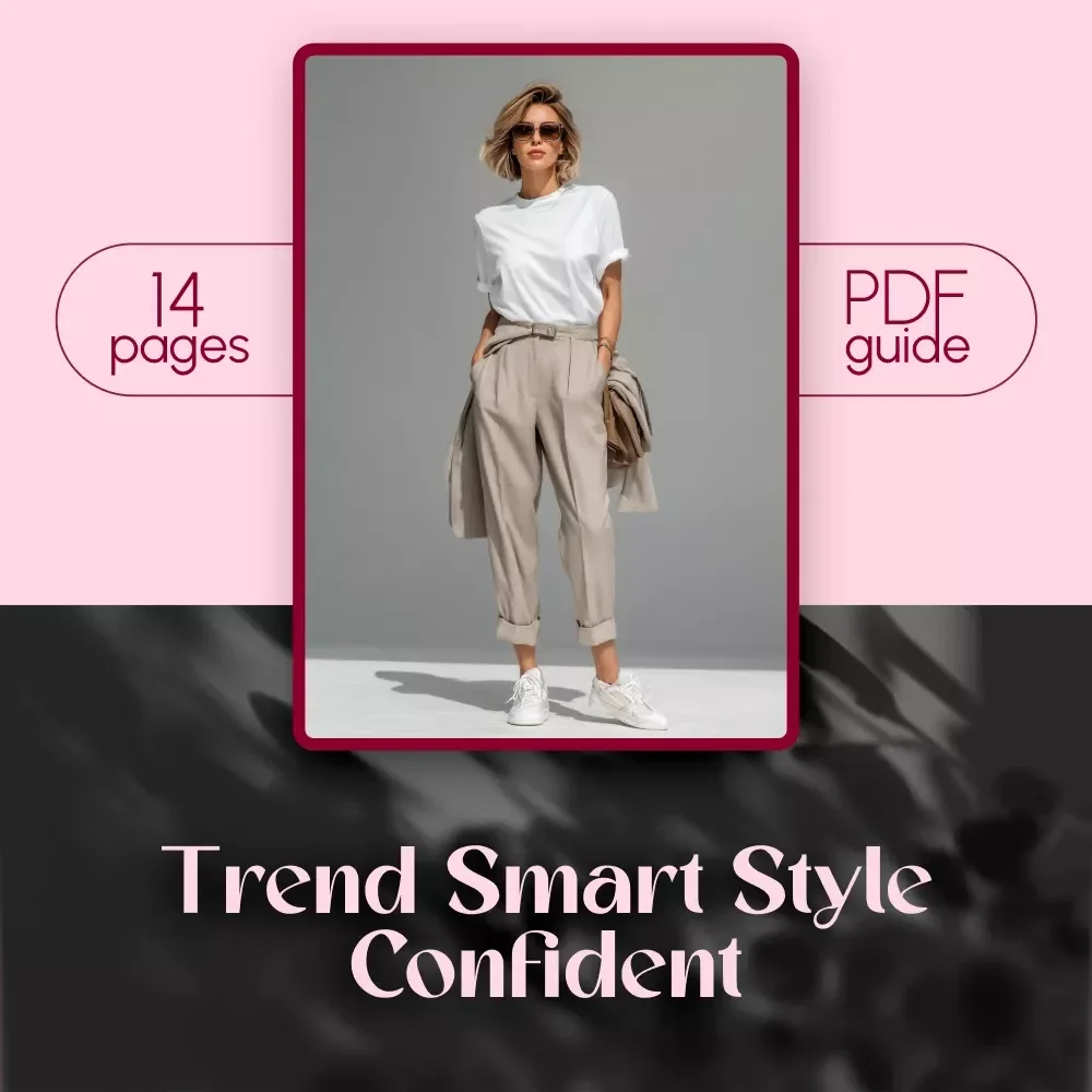 Trend Smart Style Confident | Fashion Trends Digital Guide for Seasonal Style, Wardrobe Planning & Trend Awareness