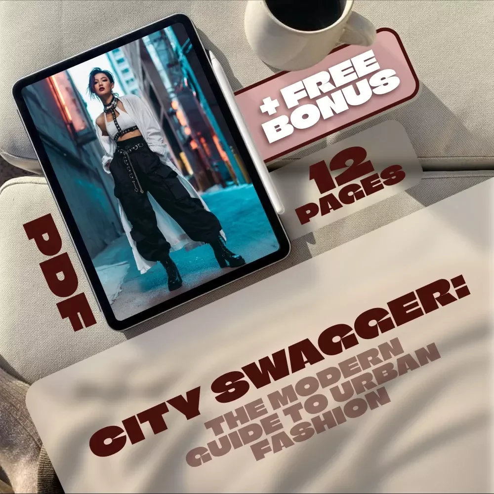City Swagger: The Modern Guide to Urban Fashion | Digital Download Guide for Urban Fashion, Street Style Aesthetic, City Style Checklist, Fashion eBook PDF