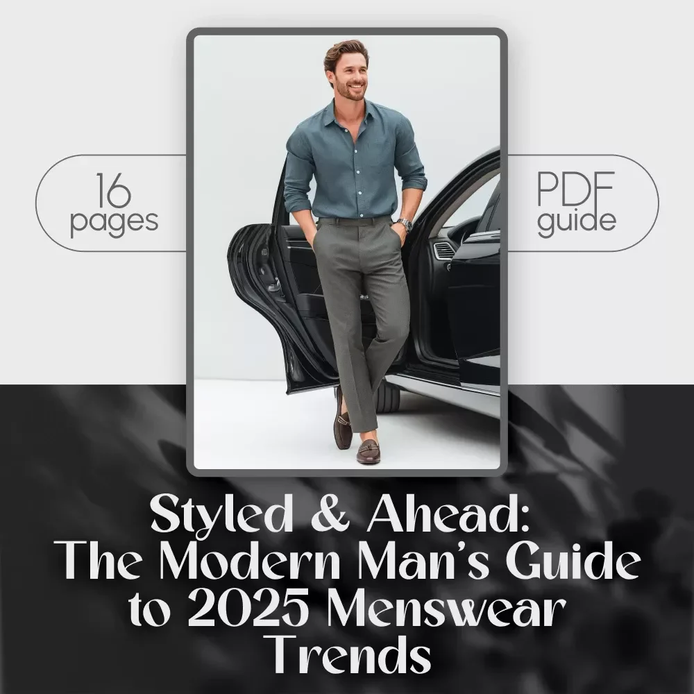 Styled & Ahead: The Modern Man’s Guide to 2025 Menswear Trends – Digital Download Guide for the Latest Mens Wear Fashion, Street Style, Runway Looks & Capsule Wardrobe Planning