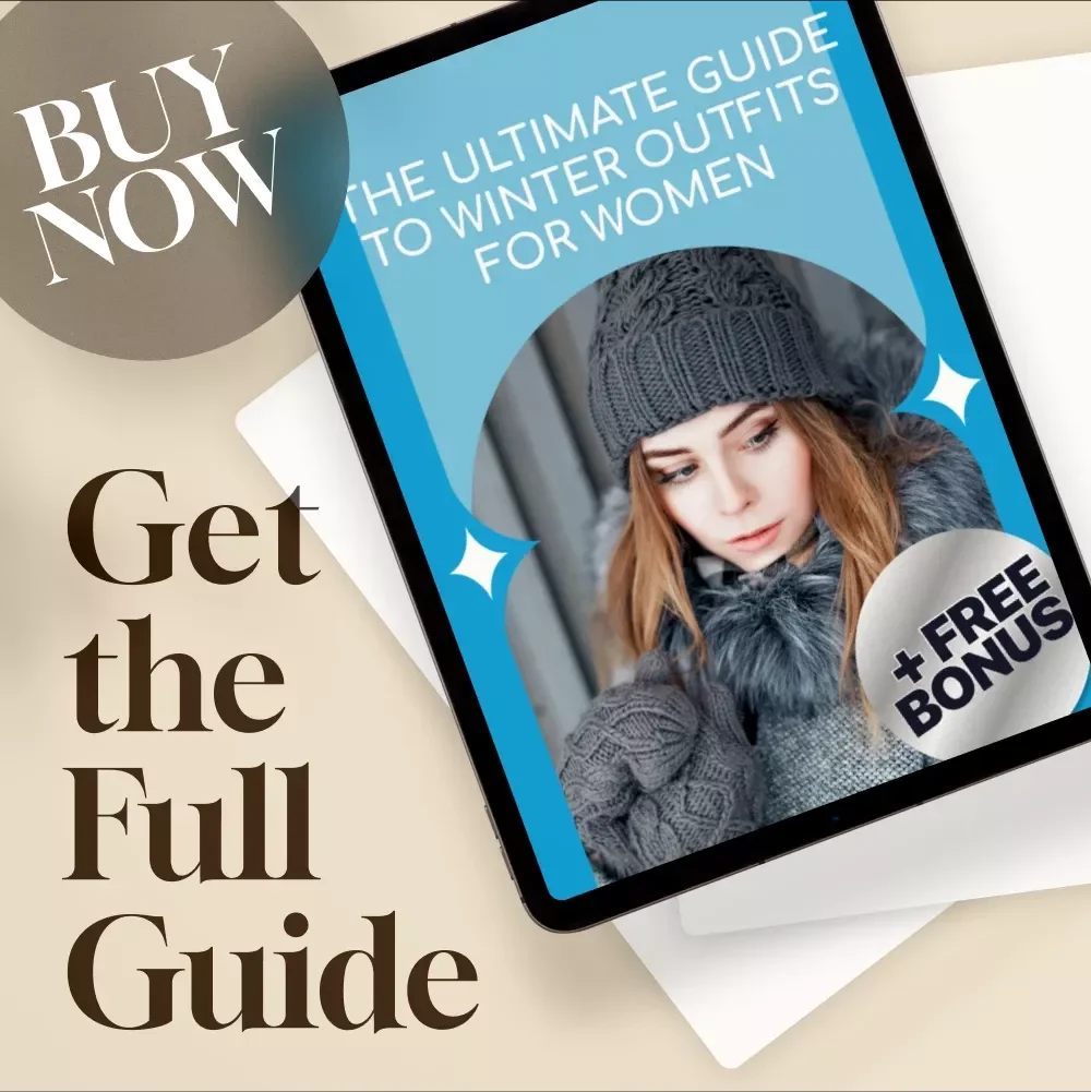 The Ultimate Guide to Winter Outfits for Women | Stylish Cold Weather Fashion eBook & Digital Wardrobe Planner