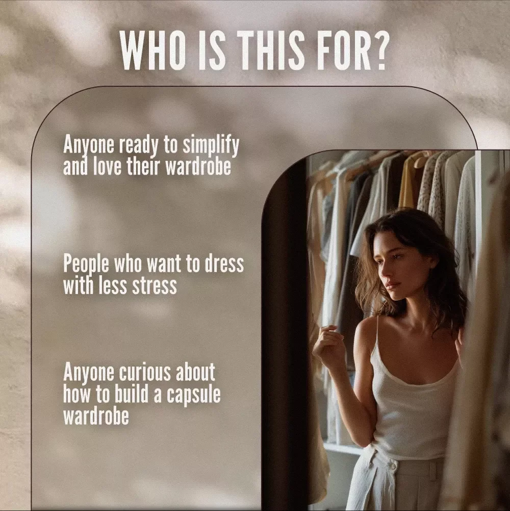 Build Your Ultimate Capsule Wardrobe: The Fun & Easy 50-Step Checklist | How to Build a Capsule Wardrobe Digital Download PDF