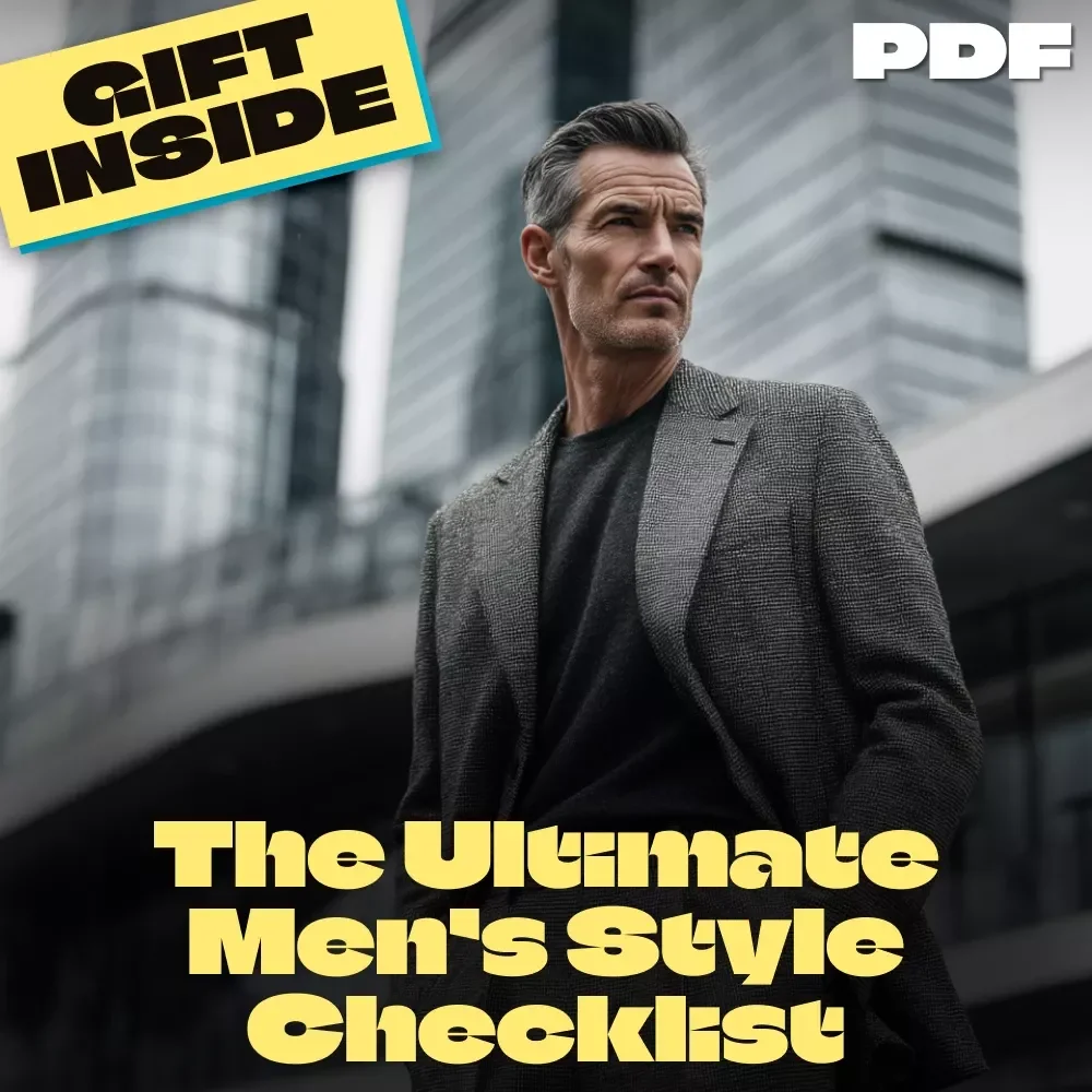 The Ultimate Men’s Style Checklist – Printable Digital Download | Modern Mens Style Guide & Wardrobe Essentials