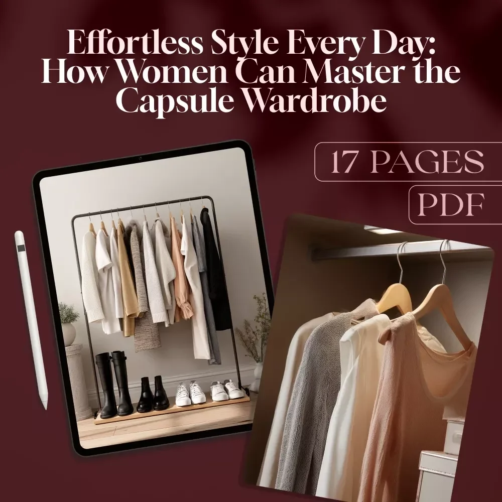 Effortless Style Every Day — How Women Can Master the Capsule Wardrobe | Capsule Wardrobe Guide for Women | Minimalist Fashion eBook