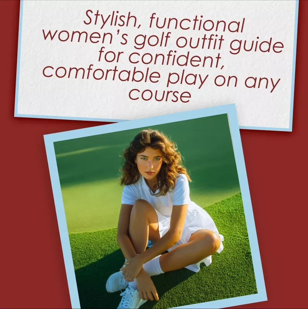 Women's Golf Outfit Checklist: Swing in Style! | Printable Golf Outfit Women Style Guide & Fashion Tips for the Course