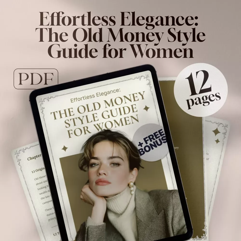 Effortless Elegance: The Old Money Style Guide for Women – Digital Download | Quiet Luxury Fashion, Classic Wardrobe, Timeless Chic Lifestyle
